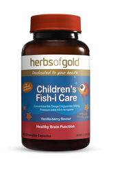 Herbs of Gold Children's Fish-i Care 60 Chewable Capsules